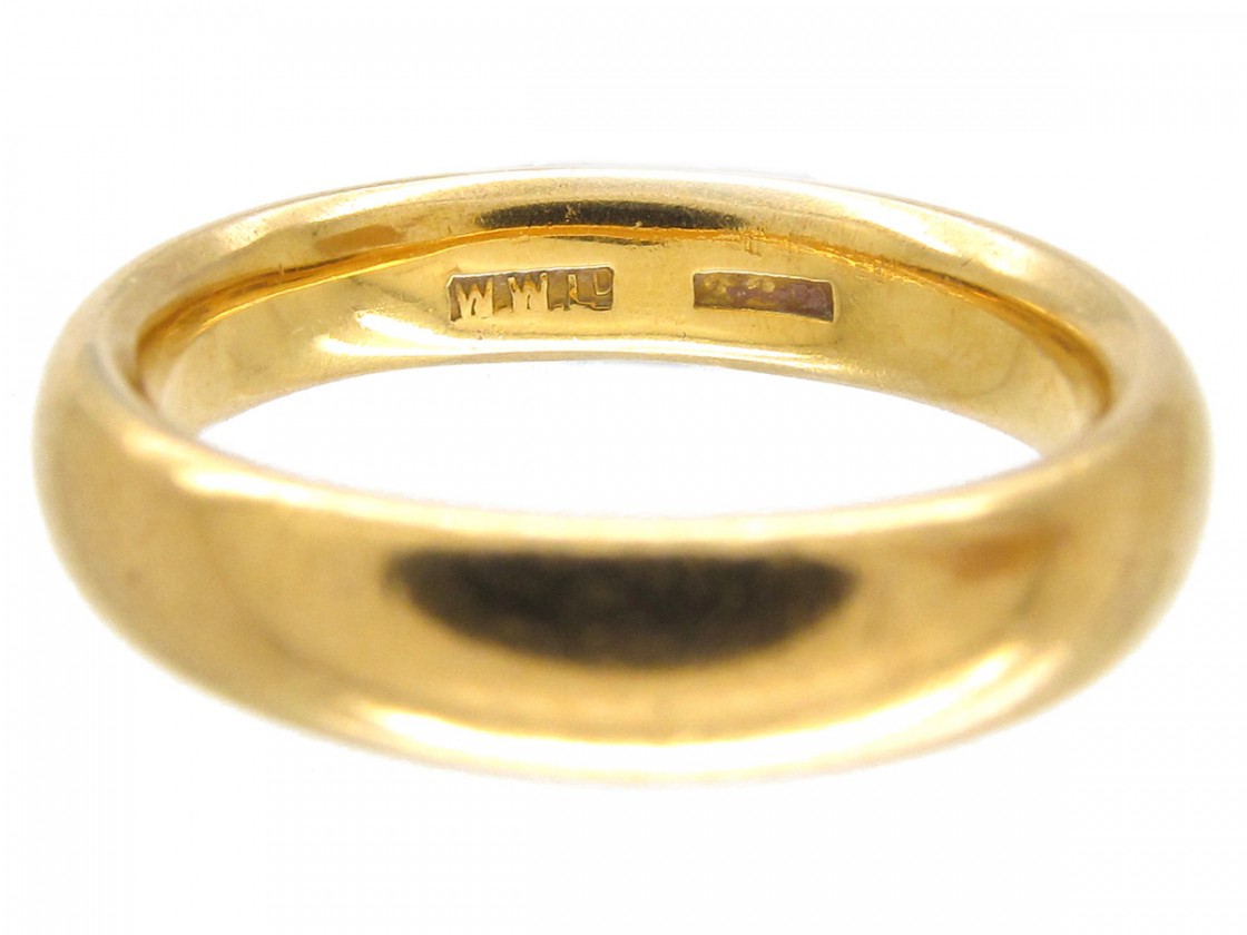 Victorian 22ct Gold Wedding Ring - The Antique Jewellery Company