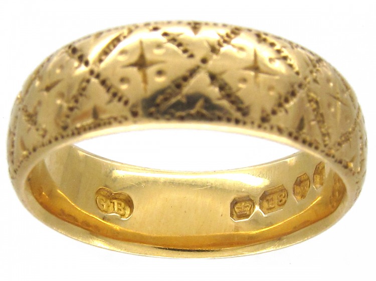 Victorian Wedding Band Ring The Antique Jewellery Company