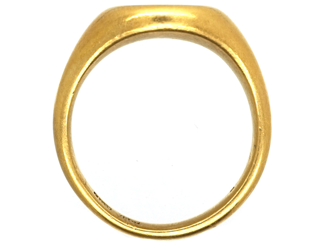 Victorian 18ct Gold Signet Ring of a Unicorn - The Antique Jewellery ...