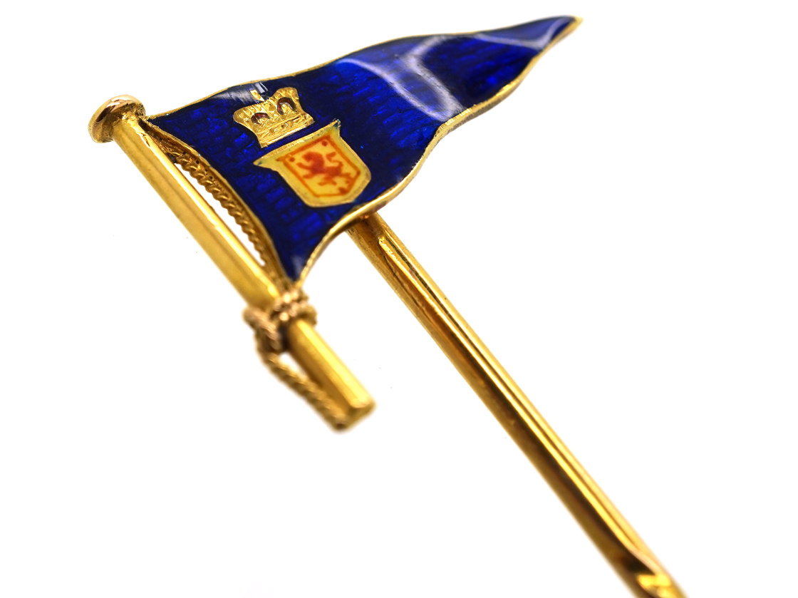 royal yacht squadron tie pin